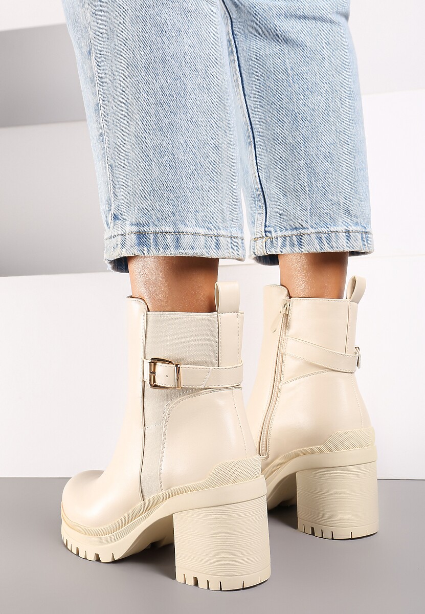 Botine Alletra Bej 3