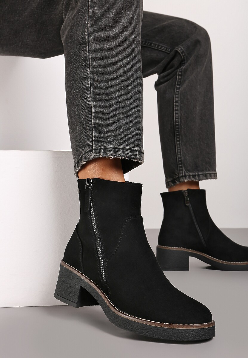 Botine Allecca Negre 1