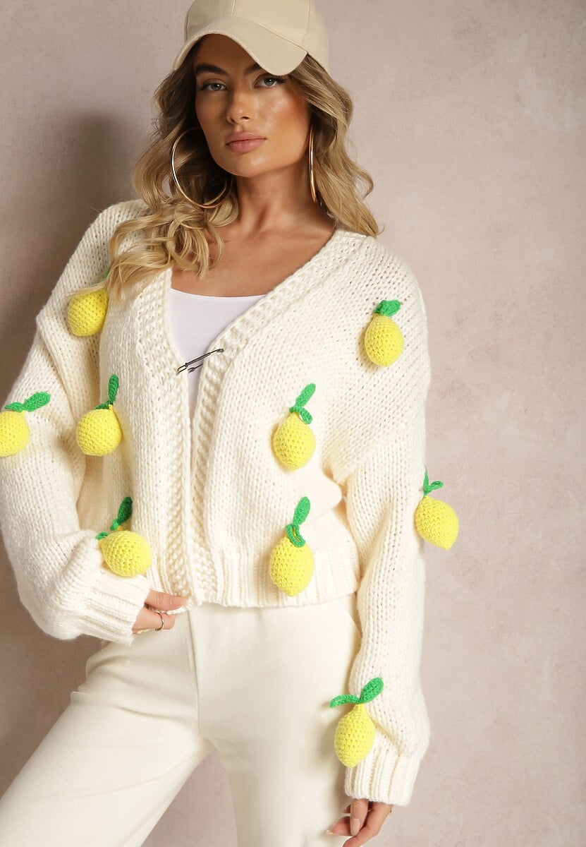 Cardigan Rieve Bej 2