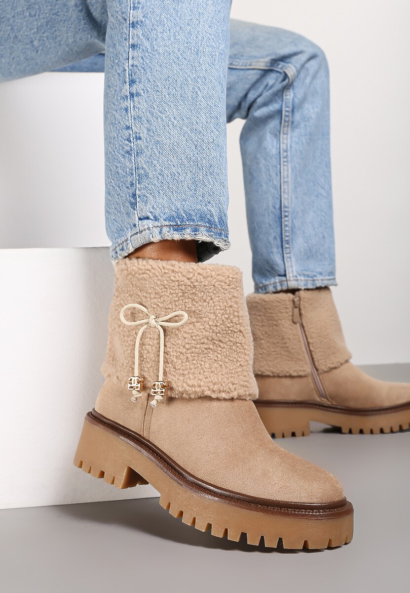 Botine Attelyn Bej 1