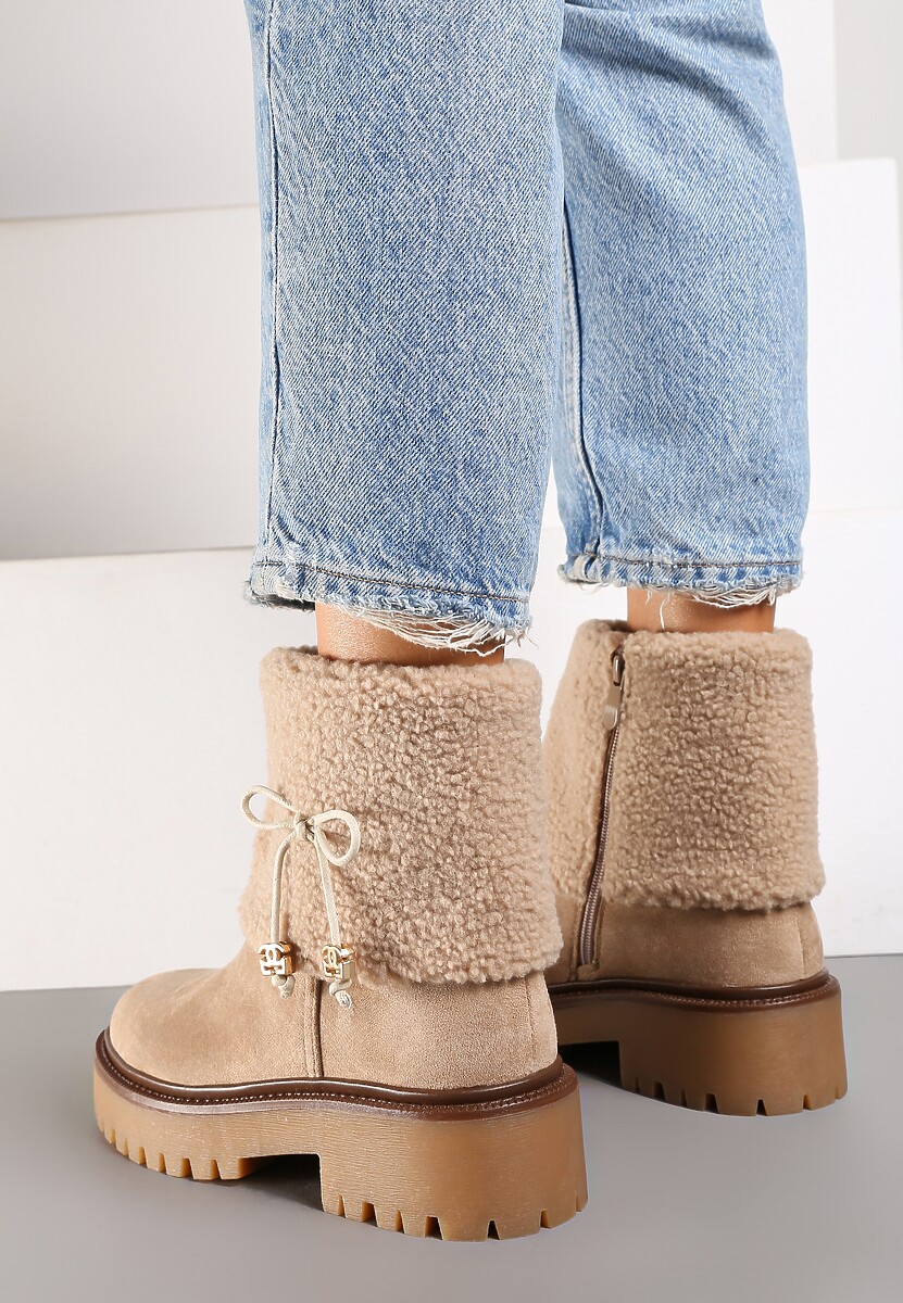 Botine Attelyn Bej 3