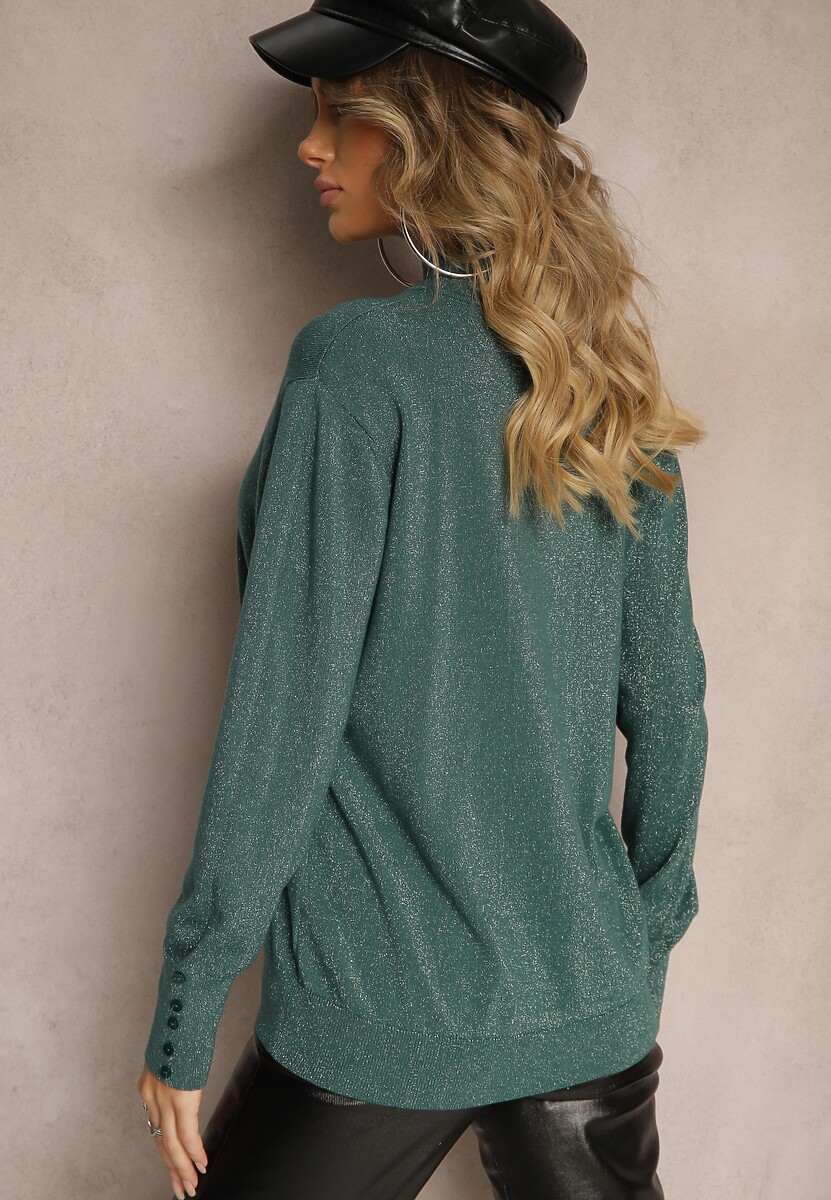 Pulover Onorvia Verde închis 3