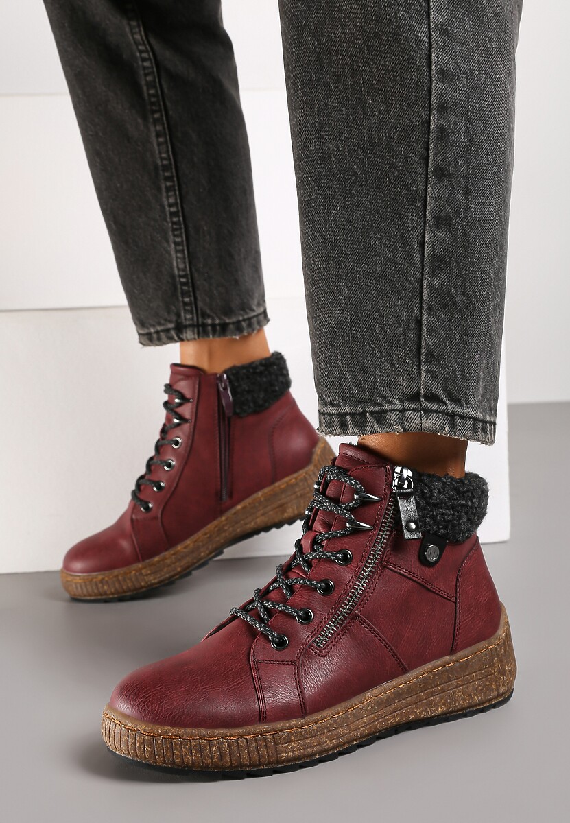 Botine Ettevia Bordo 1