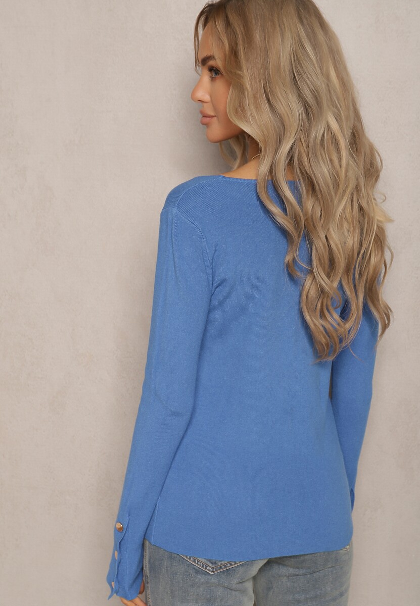 Pulover Attecca Bleumarin 3