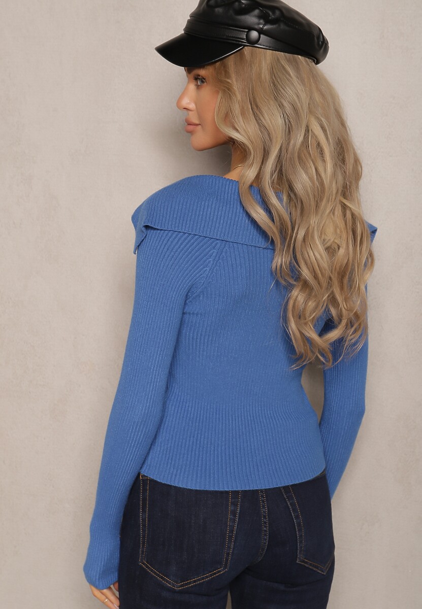 Cardigan Zinmare Bleumarin 3