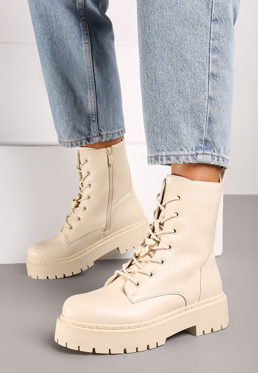 Botine Zinarose Bej 2