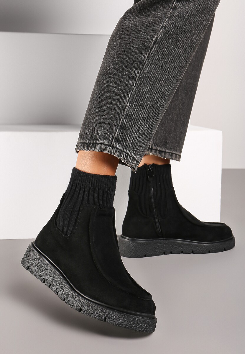 Botine Manzina Negre 1