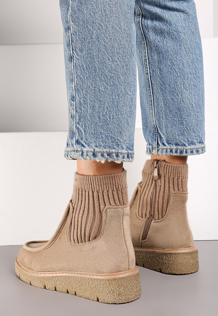 Botine Manzina Bej 3