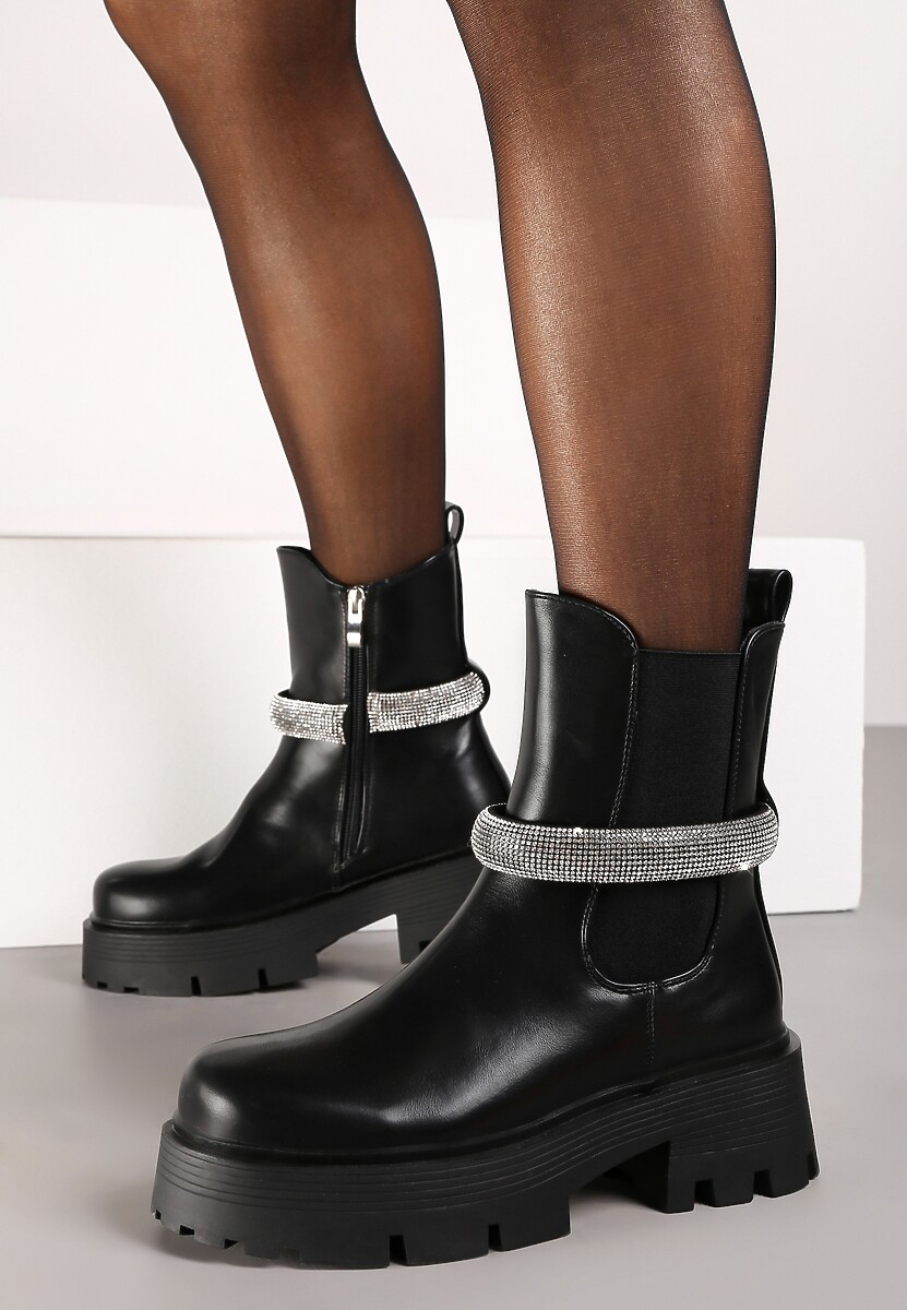 Botine Zinlera Negre 2