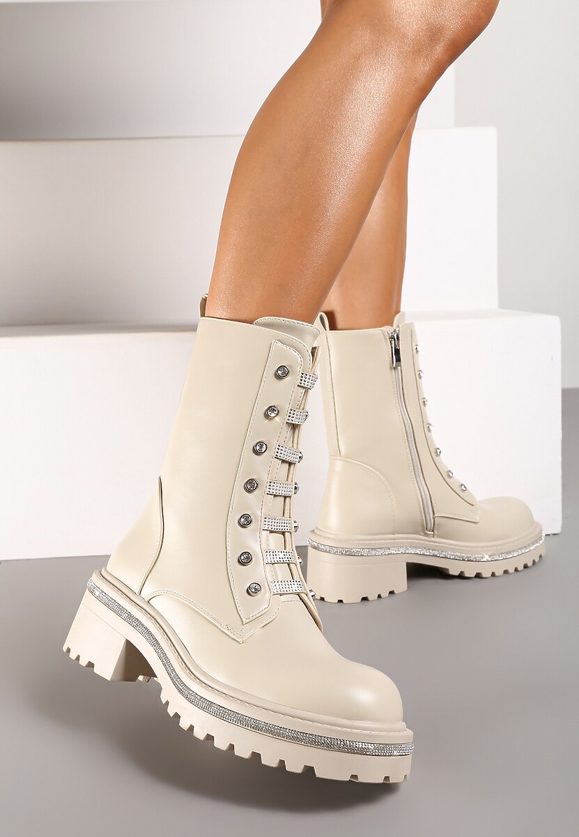 Botine Zinetta Bej 1