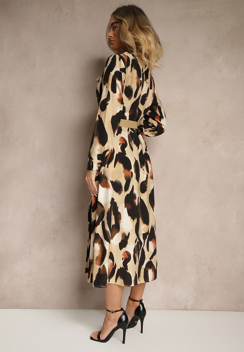 Rochie Mirirani Bej 3