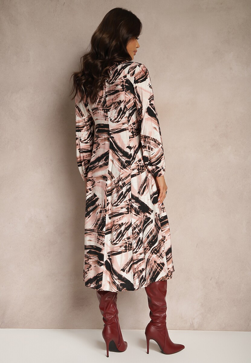 Rochie Mirilie Roz deschis 3
