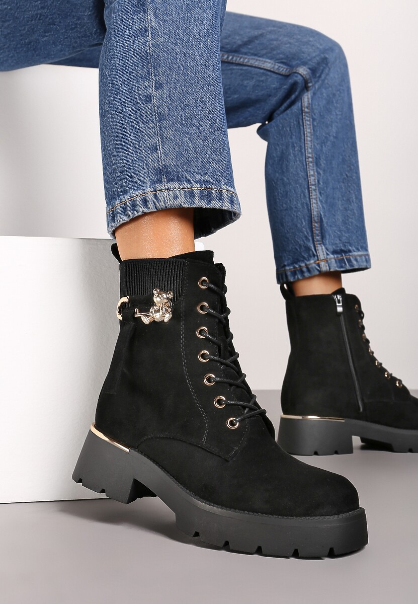 Botine Zinarda Negre 1