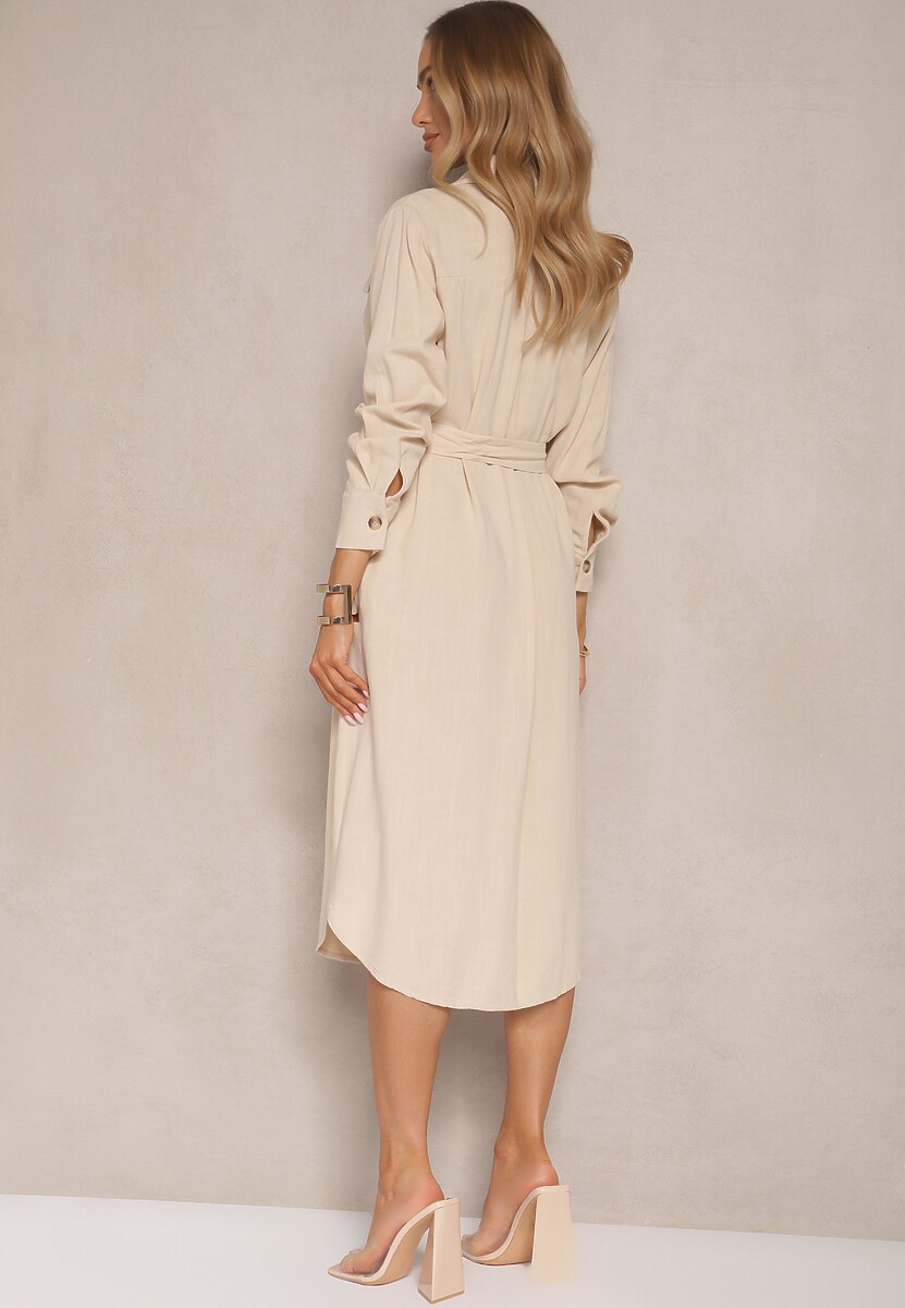 Rochie Zinrose Bej 3