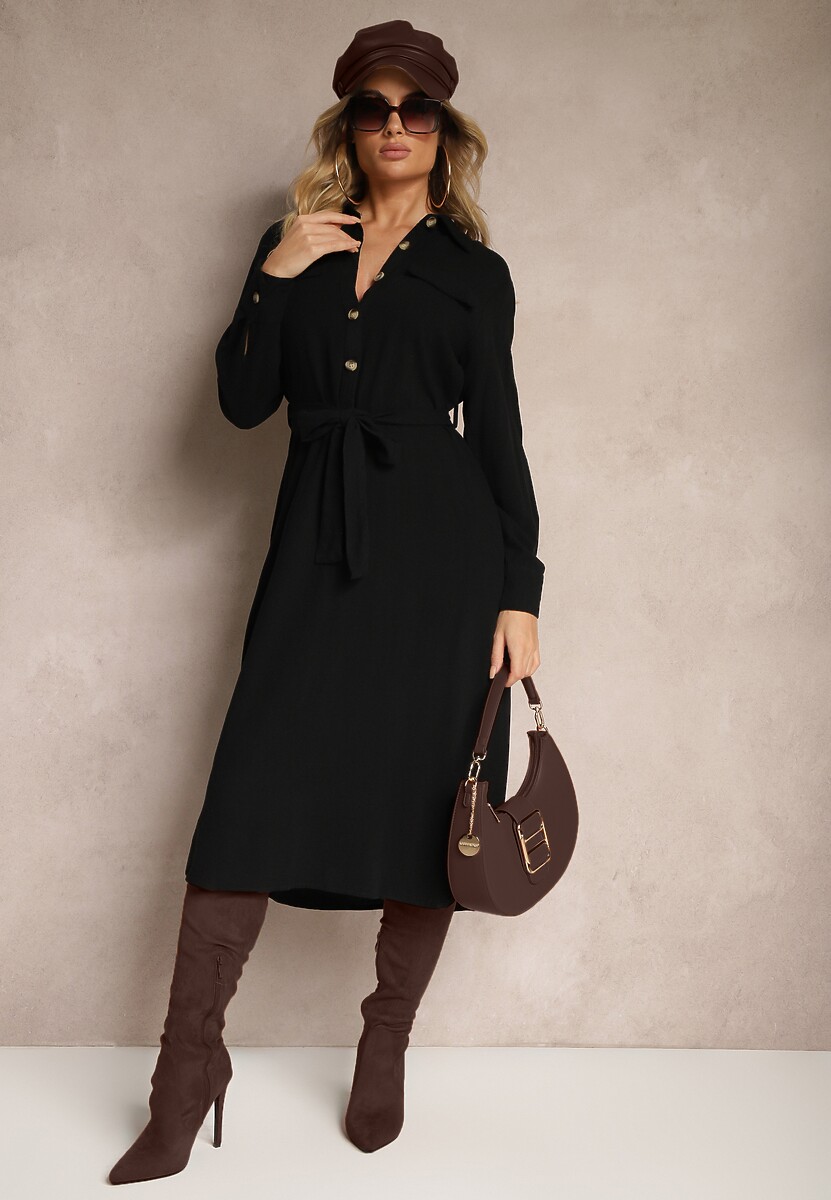 Rochie Zinrose Neagră 2