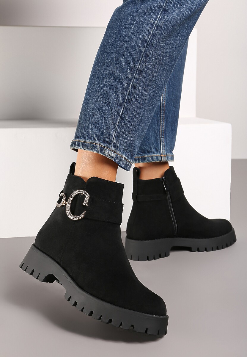 Botine Zinathe Negre 1