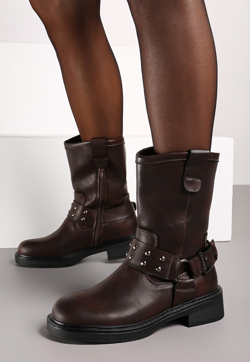 Botine Patina Maro 2