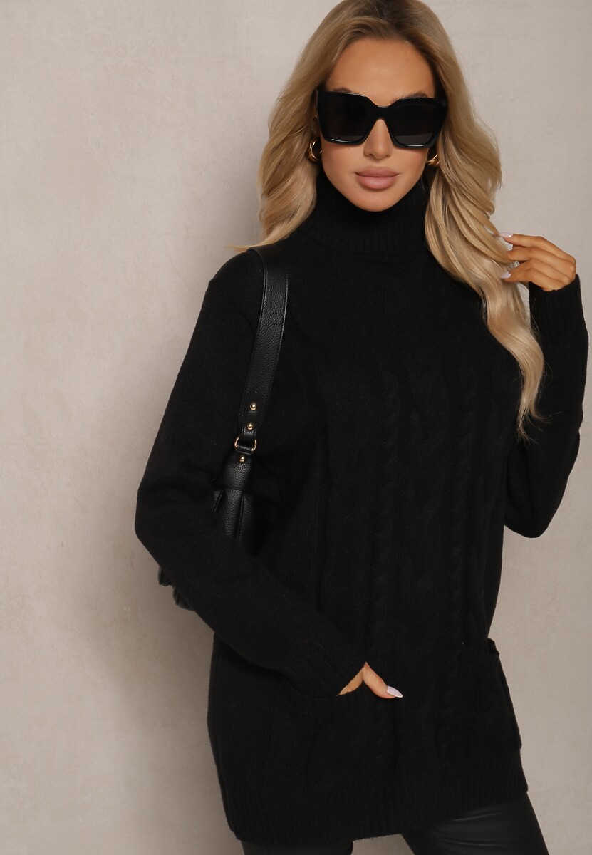 Pulover pe gât Itteisa Negru 2