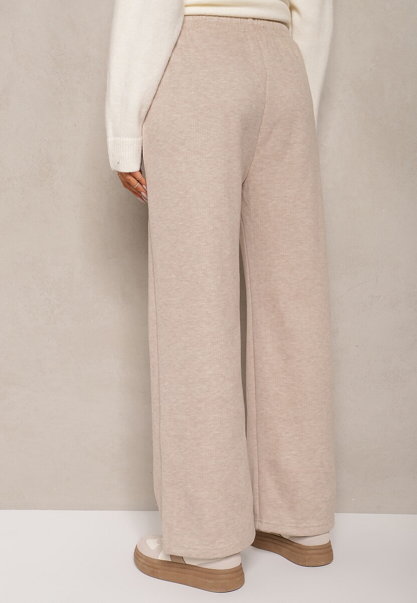 Pantaloni Ittara Bej deschis 3
