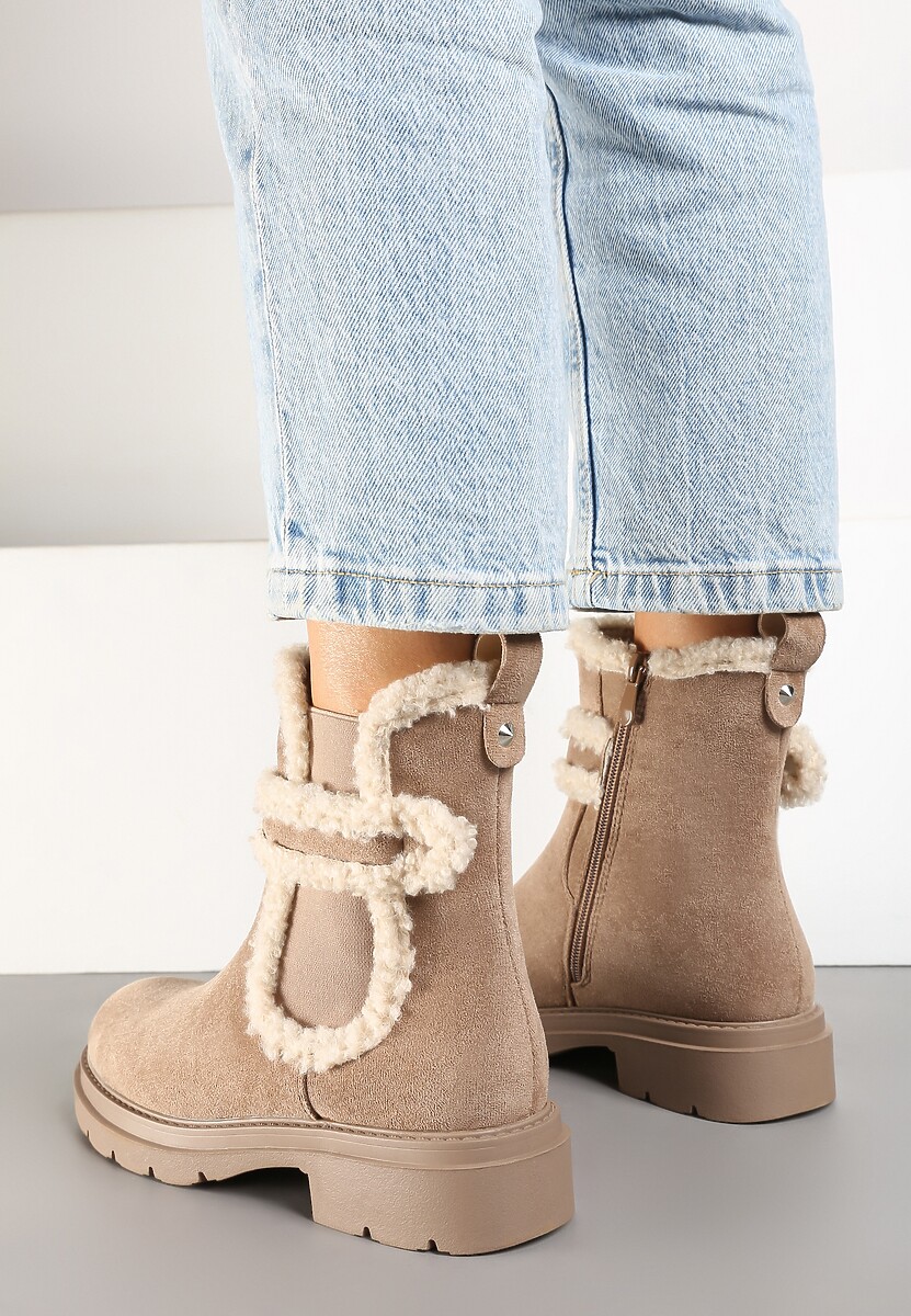 Botine Inavelia Bej 3
