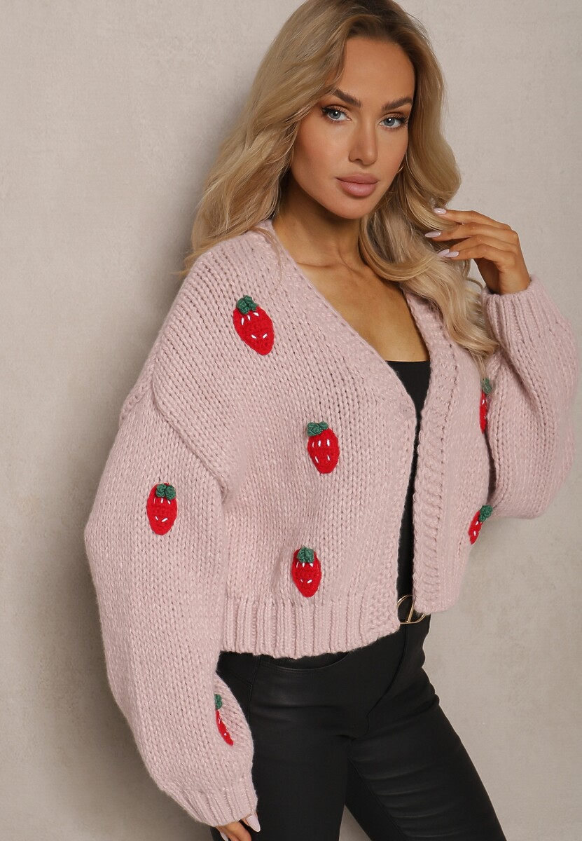 Cardigan Invalina Roz 1