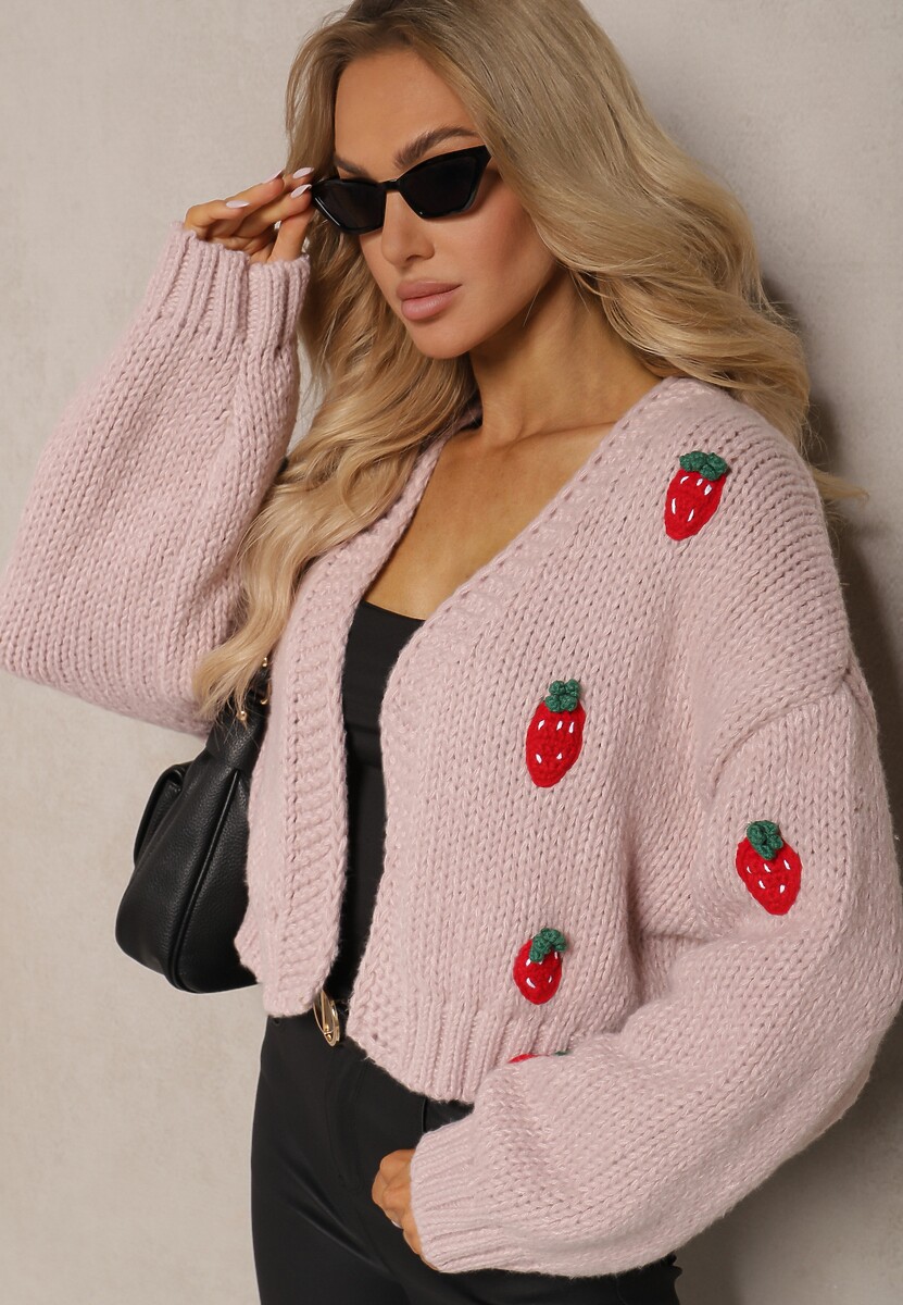 Cardigan Invalina Roz 2