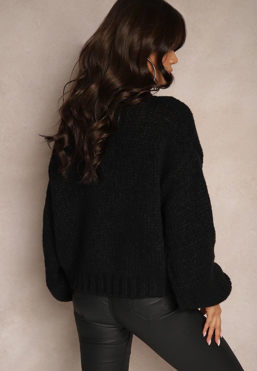 Cardigan Patista Negru 3