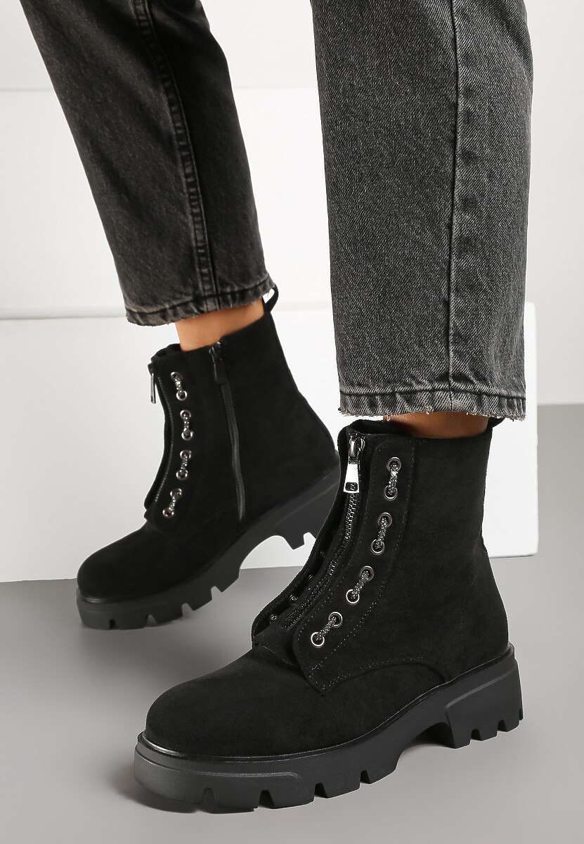Botine Inaselle Negre 2