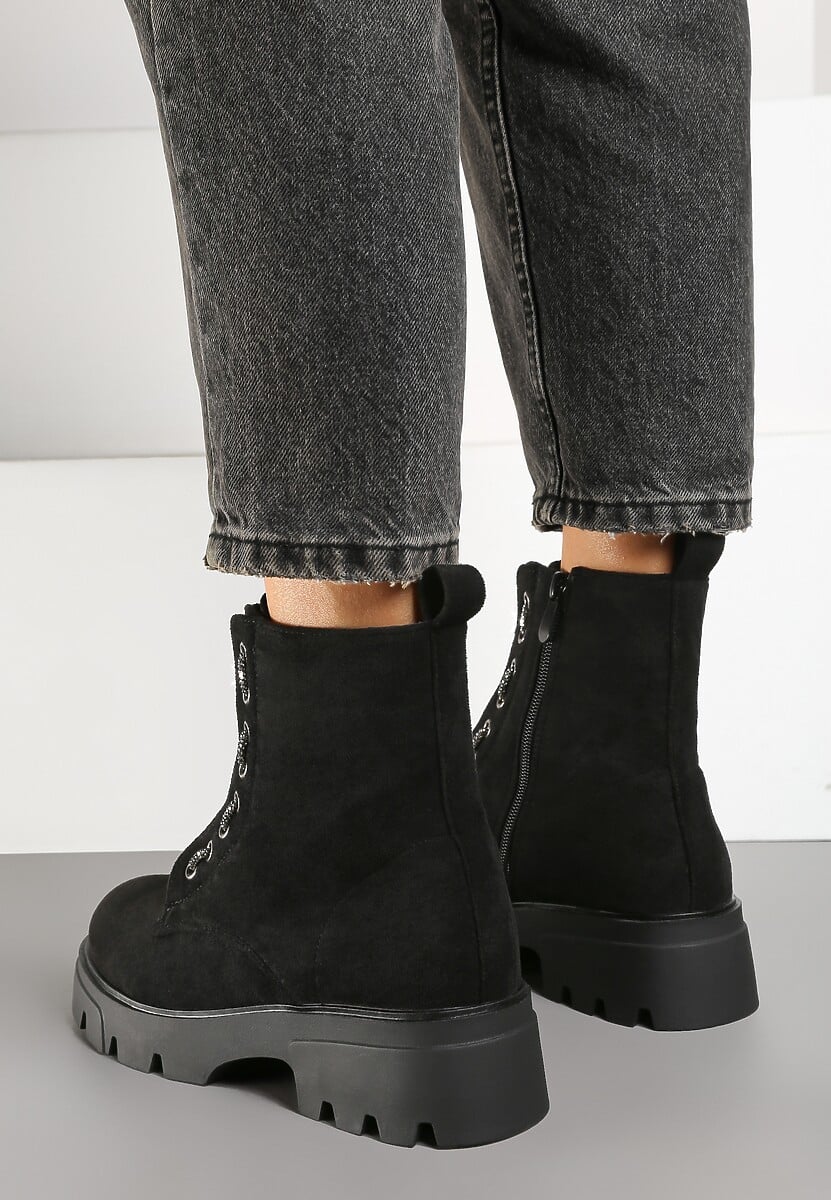 Botine Inaselle Negre 3