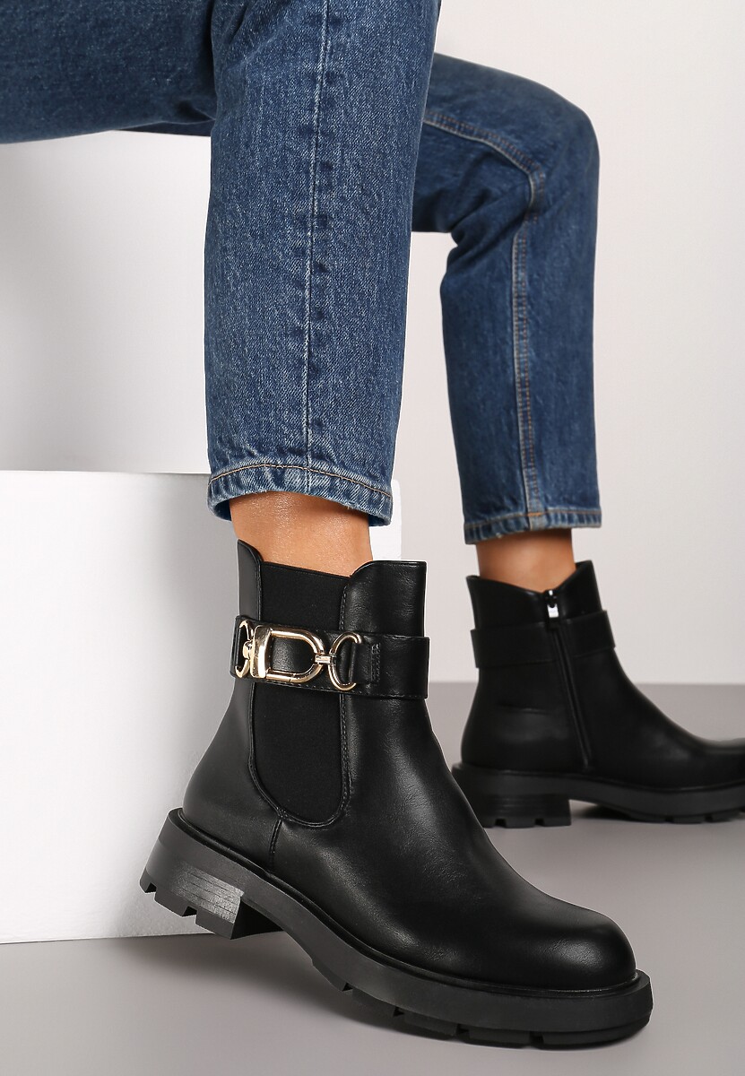 Botine Ravarena Negre 1