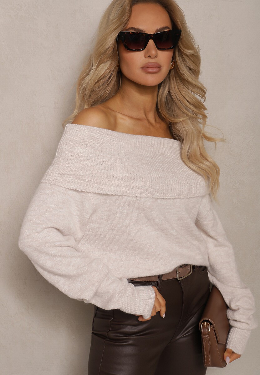 Pulover Ravarienne Bej 2