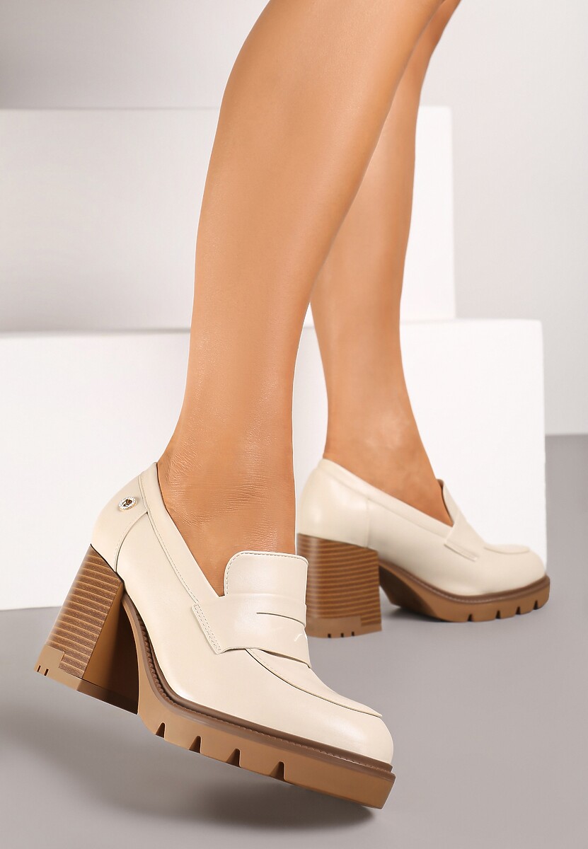 Pantofi casual Bej 2