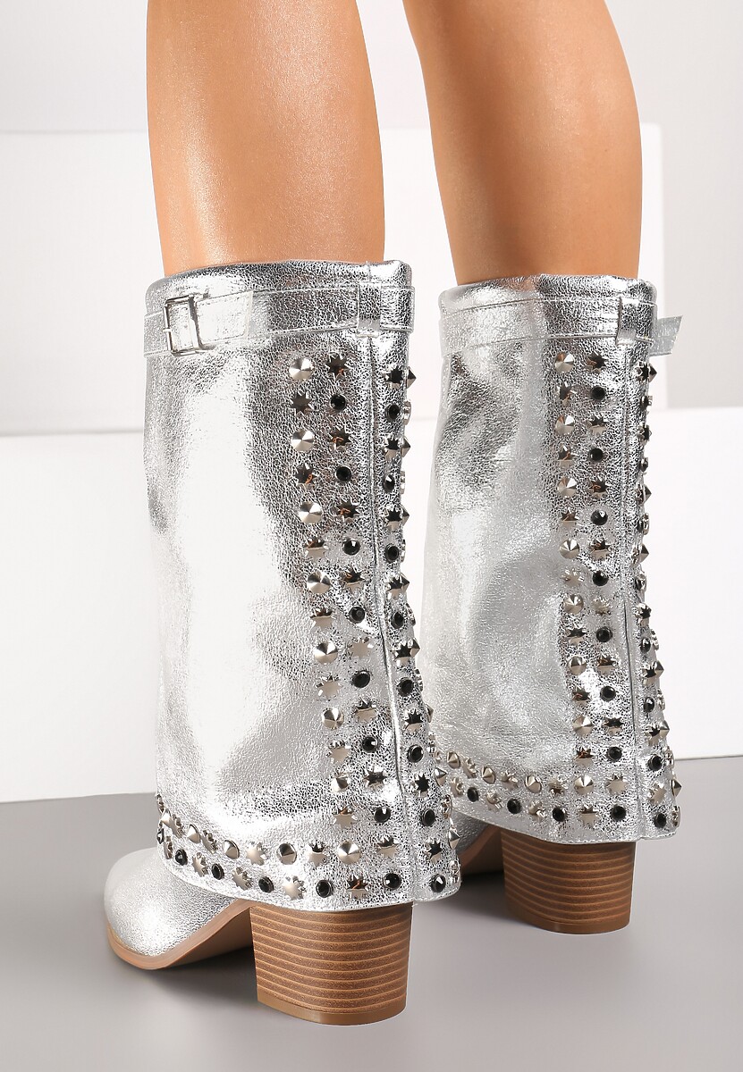 Botine Izavira Argintii 3