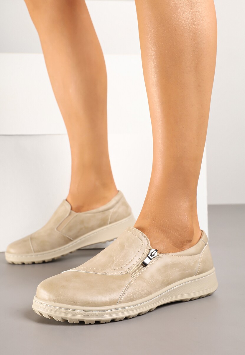 Pantofi casual Izania Bej 1