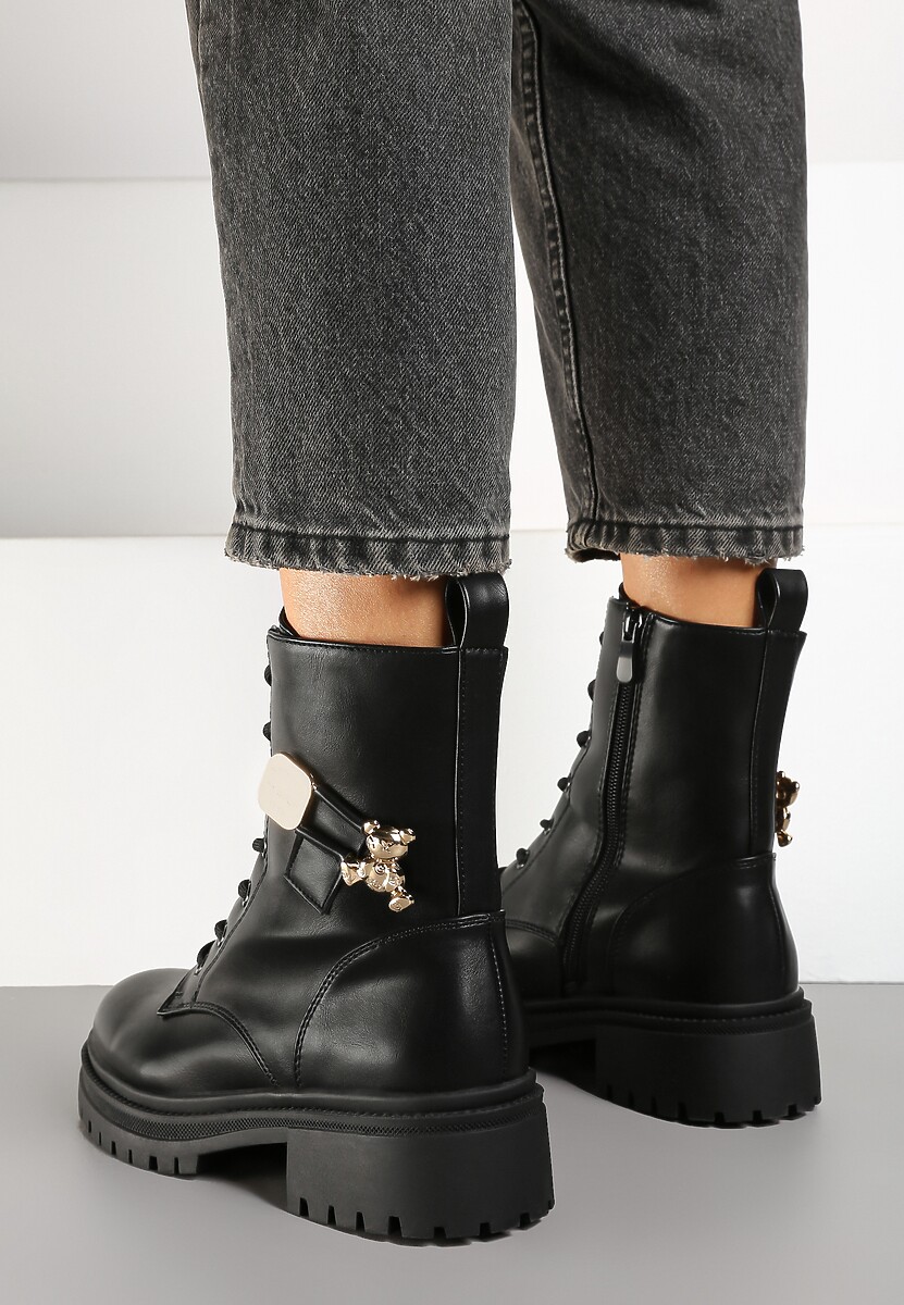 Botine Elliorael Negre 3