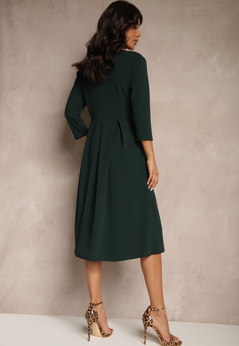 Rochie Nomini Verde închis 3