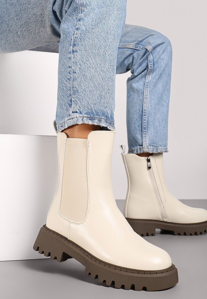 Botine Sioella Bej 1