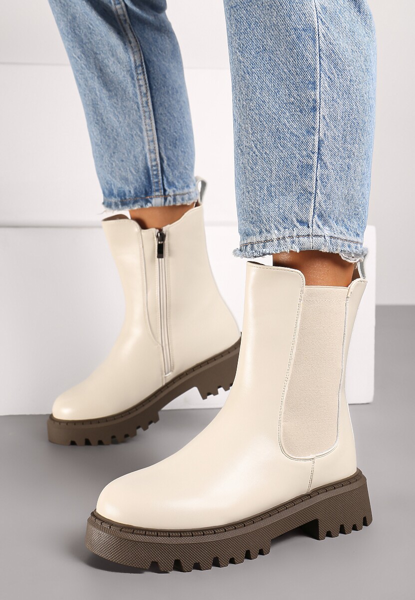 Botine Sioella Bej 2