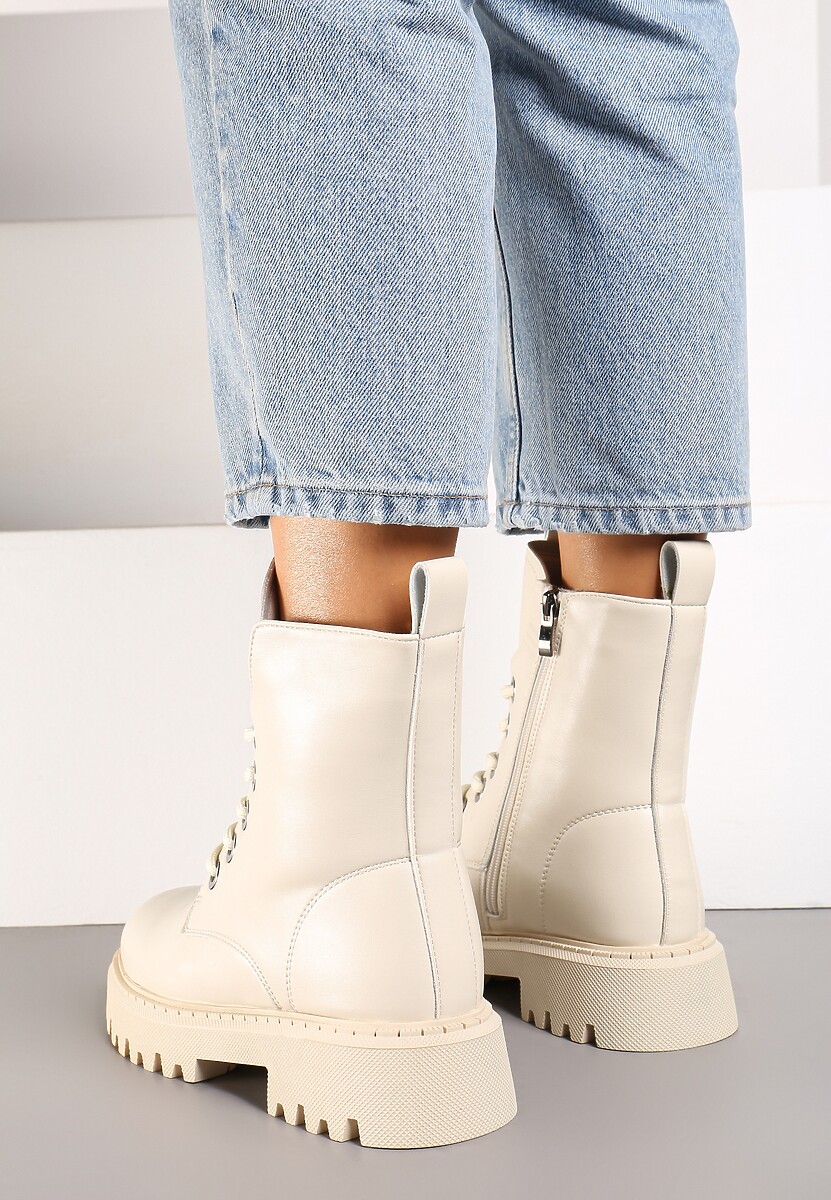 Botine Miaira Bej 3
