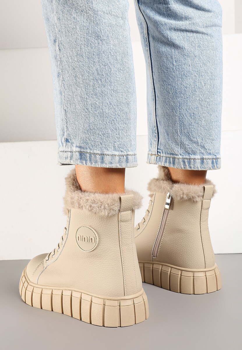 Botine Miaiala Bej 3
