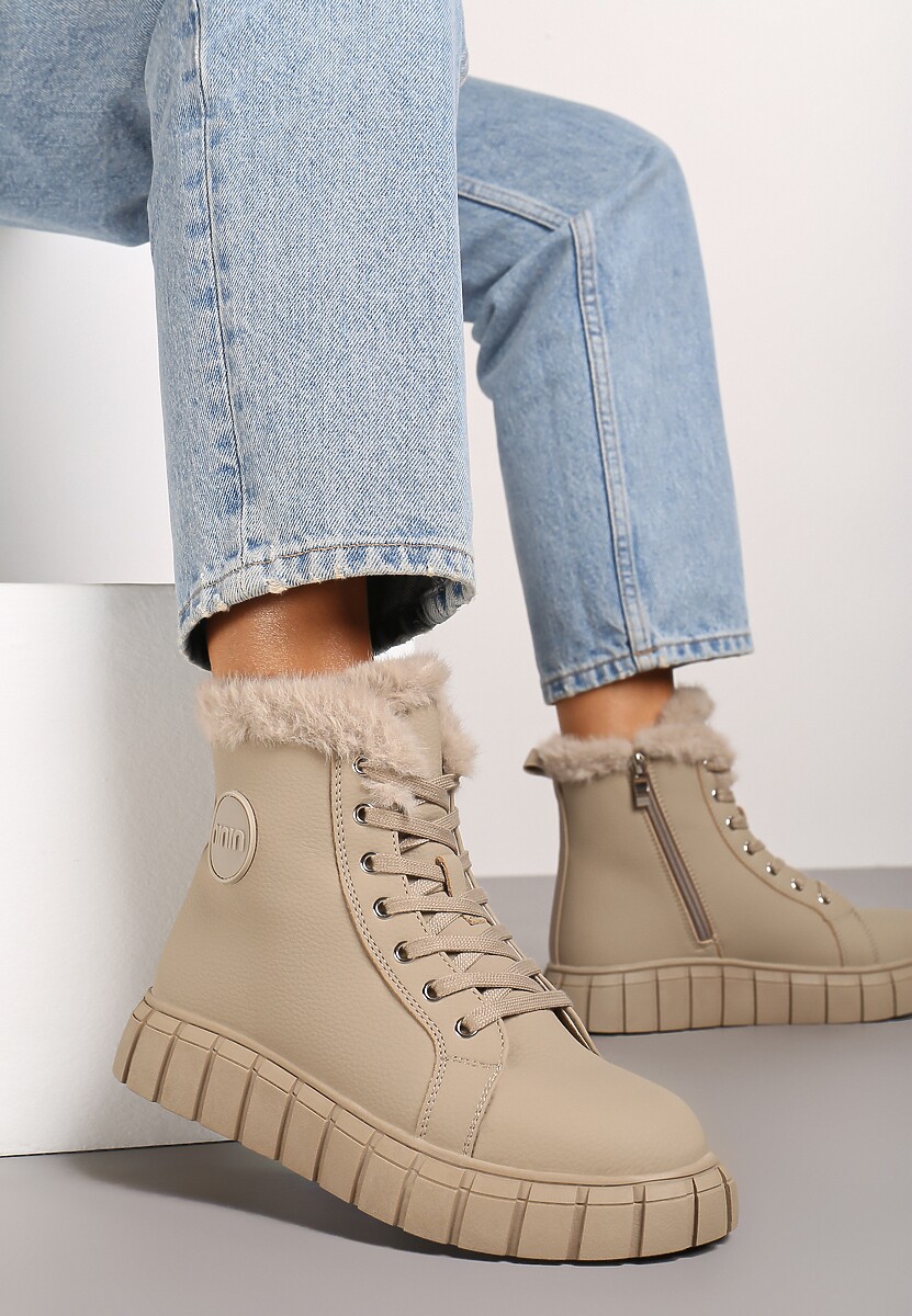 Botine Miaiala Bej 1