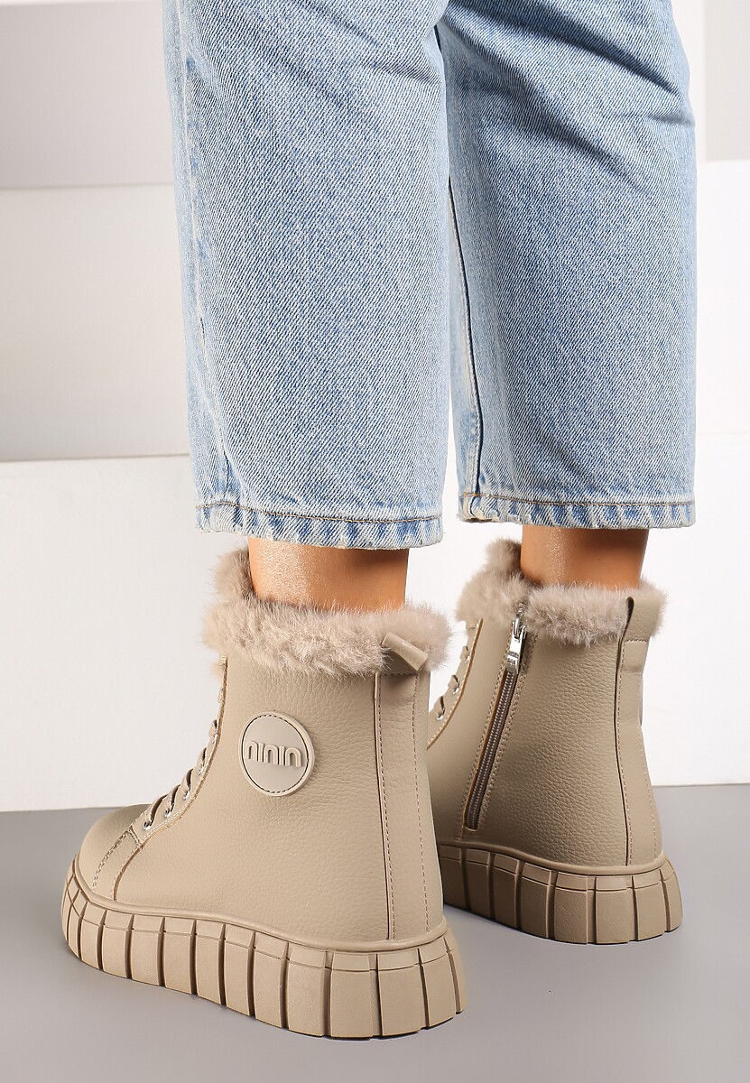 Botine Miaiala Bej 3