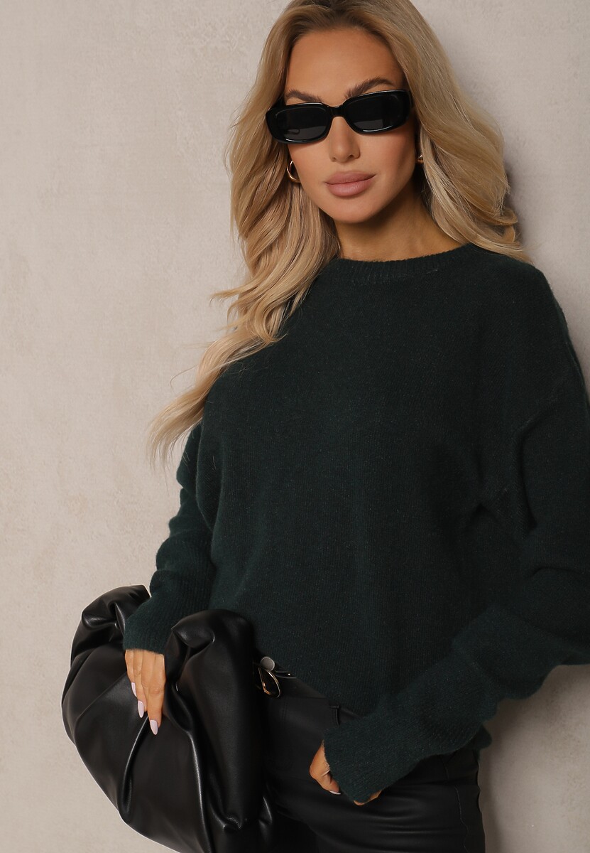 Pulover Verde închis 2