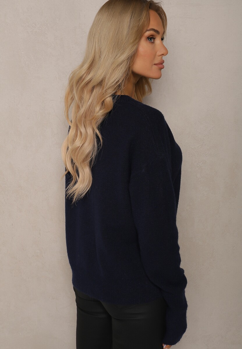 Pulover Bleumarin 3