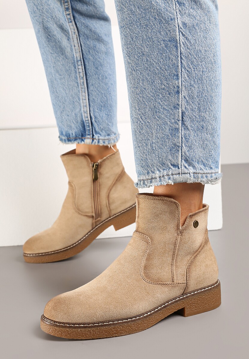 Botine Harirae Bej 1