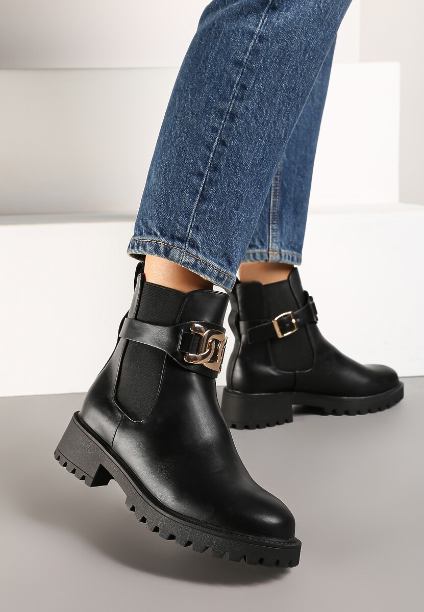 Botine Venselle Negre 1