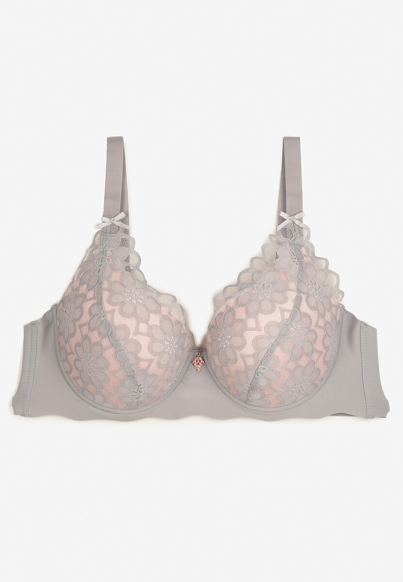 Sutien Izafiria Gri deschis 2