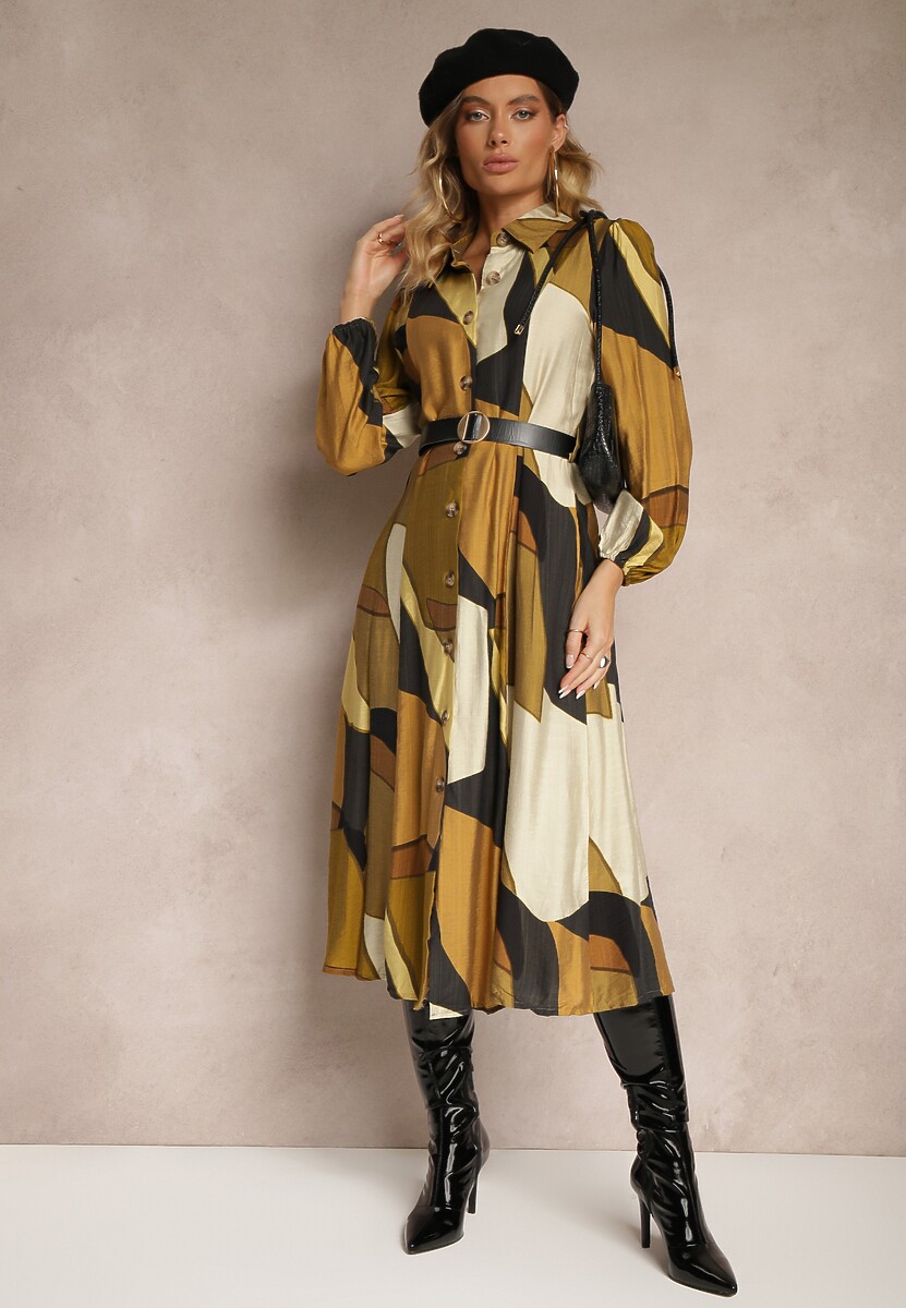 Rochie Tifiel Verde închis 2