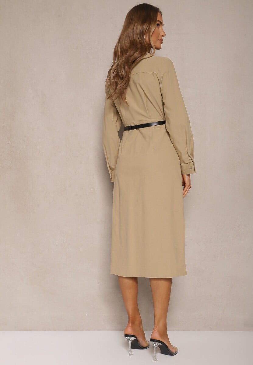 Rochie Ciarira Bej 3