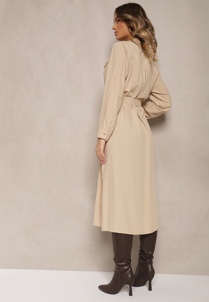 Rochie Rinnisa Bej 3